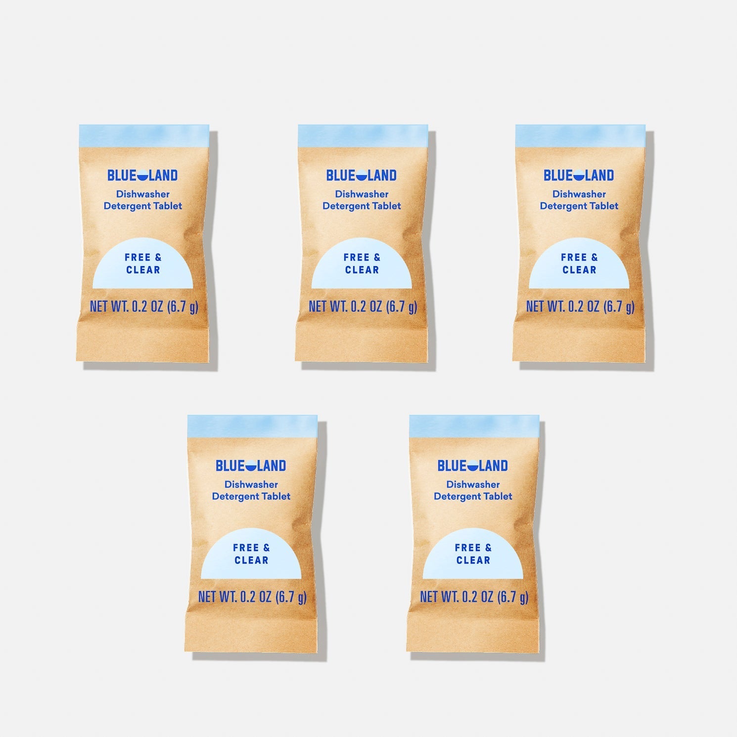 Dishwasher Detergent Sample Pack (5 Tablets)