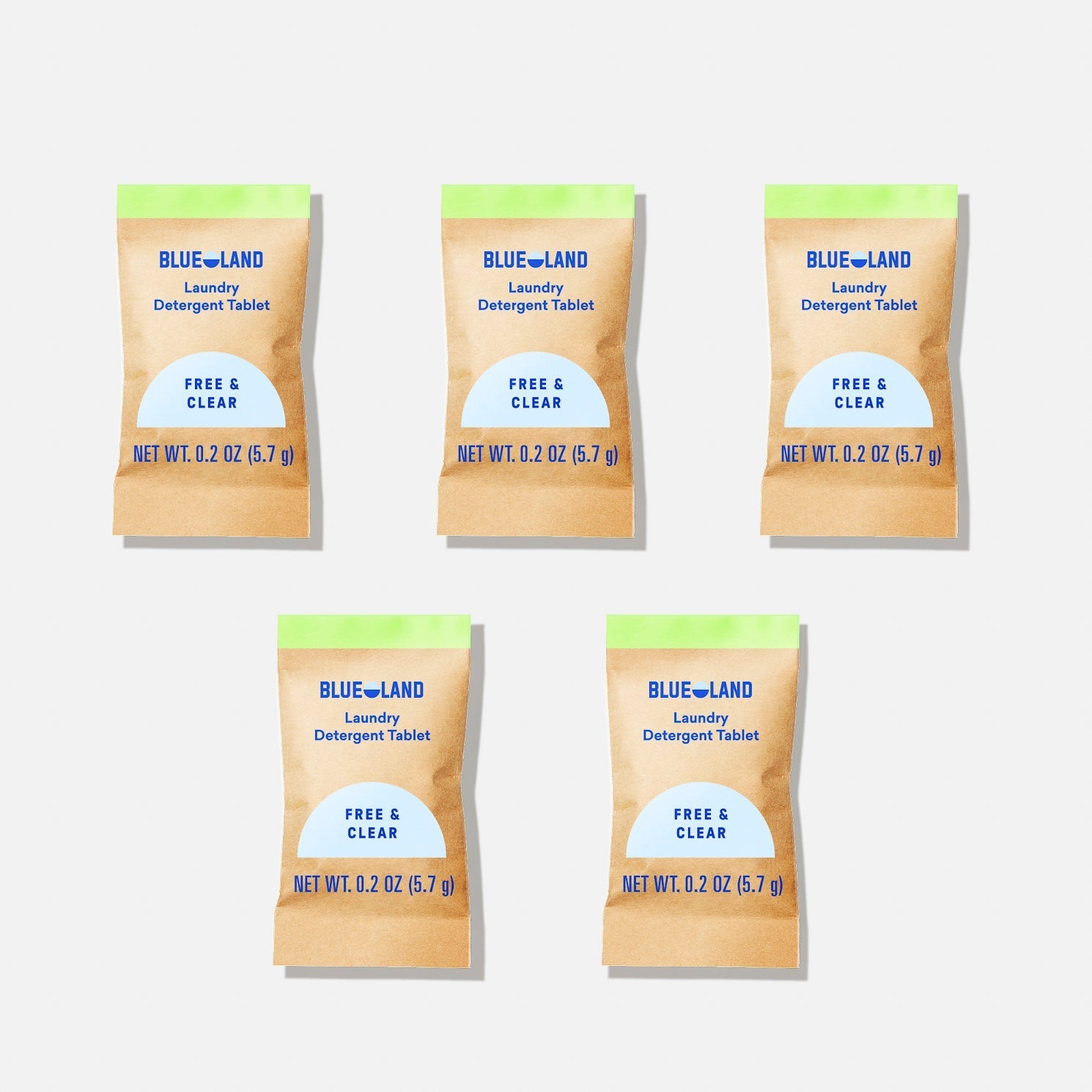Laundry Detergent Sample Pack (5 Tablets)